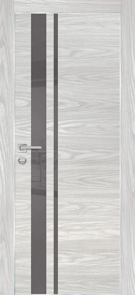 Фото Межкомнатная дверь PX-18 AL кромка с 4-х ст. Дуб скай бежевый