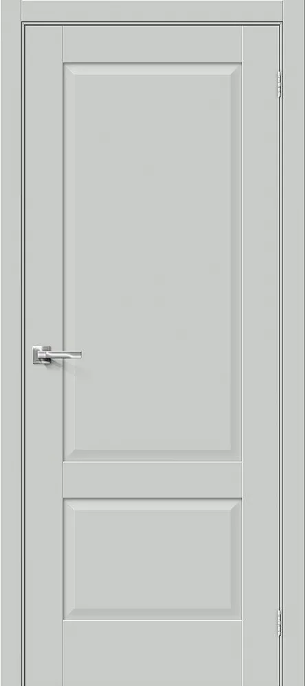Фото Межкомнатная дверь Прима-12 Grey Silk BR5538