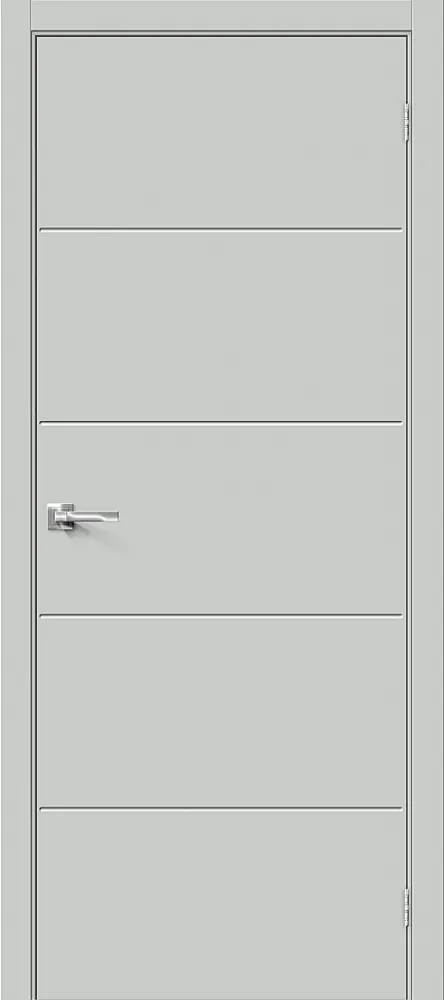 Межкомнатная дверь Граффити-2.Д.П Grey Silk BR5514